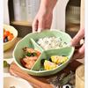 Deou Xingguang Ceramic 3-Compartment Deep Divided Plate