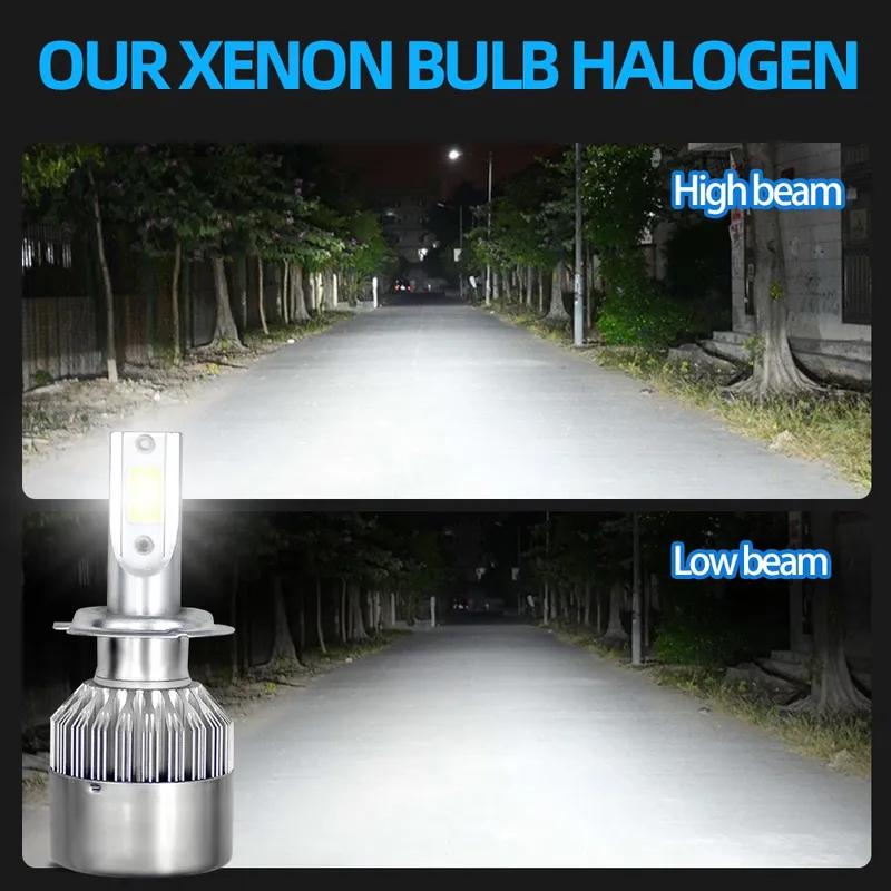 40000LM LED Car Headlight Bulbs H7 H11 Auto LED Headlamps High Low Beam For Hyundai Elantra 2013 2014 2015 2016 2017 2018