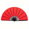 10 Inch Kung Fu Fan Folding Fan Martial Arts Double Sided Plastic Chinese Sound Fan Fitness Dance Classic Kung Fu Fan