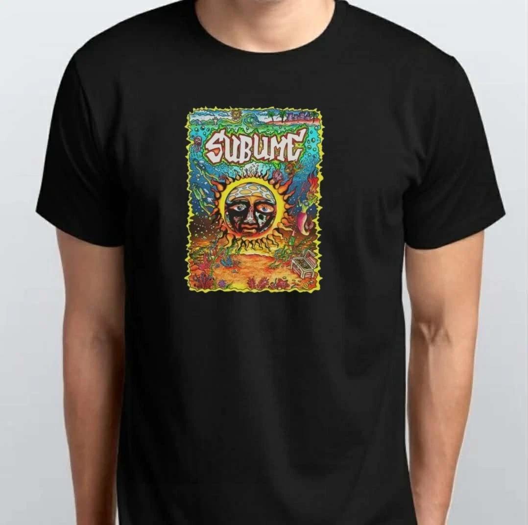 

SUBLIME T-shirt Band SKA Punk Rock Graphic T-SHIRT S M L XL XXL 3 4 XL Black L