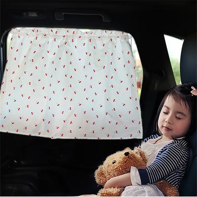 Saugnapf Vorhang Im Autofenster Sonnenschutz Abdeckung Cartoon Universal Seitenfenster Sonnenschutz UV-Schutz Für Kind Baby Kinder