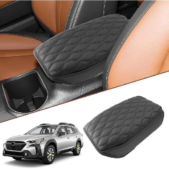 SKTU For 2025 Subaru Outback Accessories Center Console Cover For -2025 Subaru Outback/Legacy Armrest Cover Outback Wilderness Armrest Pad Subaru