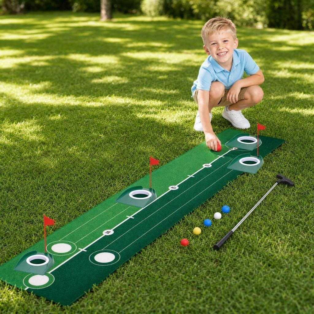 Golf-Spielzeugset für Kinder für drinnen und draußen