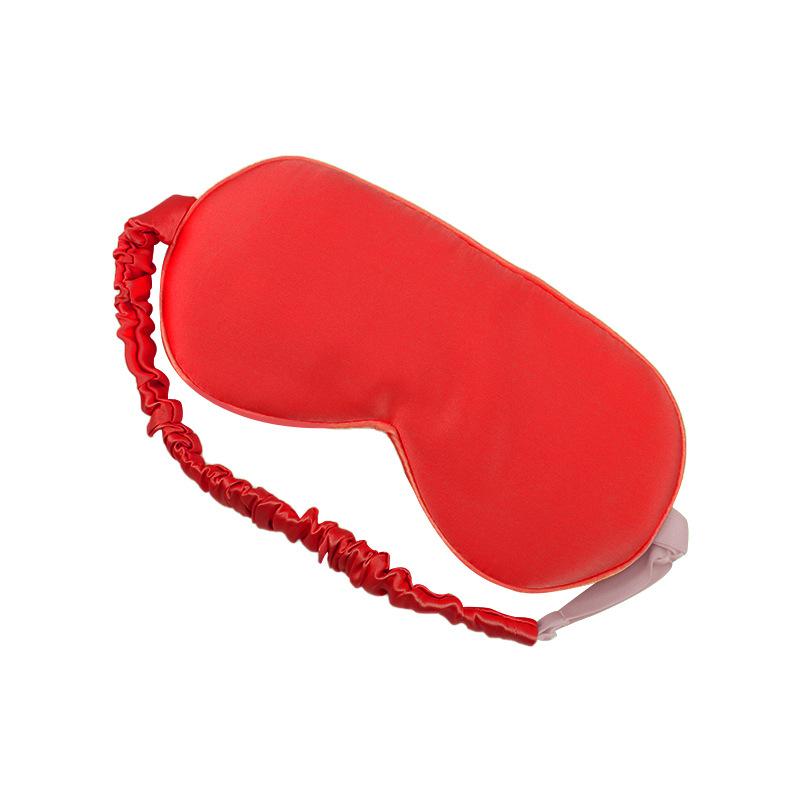 Silk eye mask sleep silk relieve eye fatigue women's eye shading mulberry silk eye mask