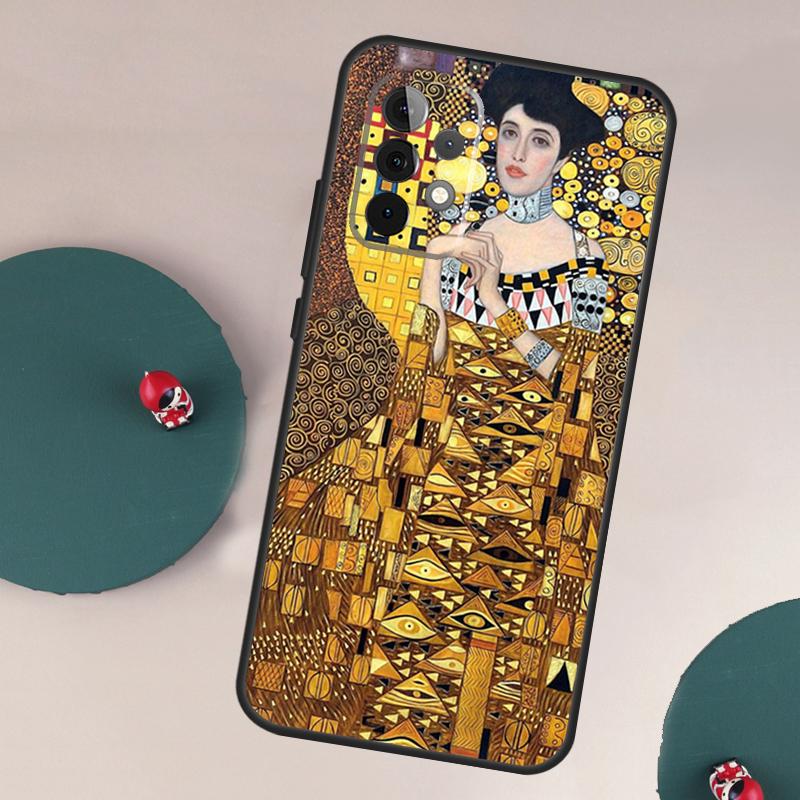 Gustav Klimt Abstract Painting Case For Samsung Galaxy A13 A23 A33 A53 A73 A12 A22 A32 A52 A52S A04S A50 A51 A71 Coque