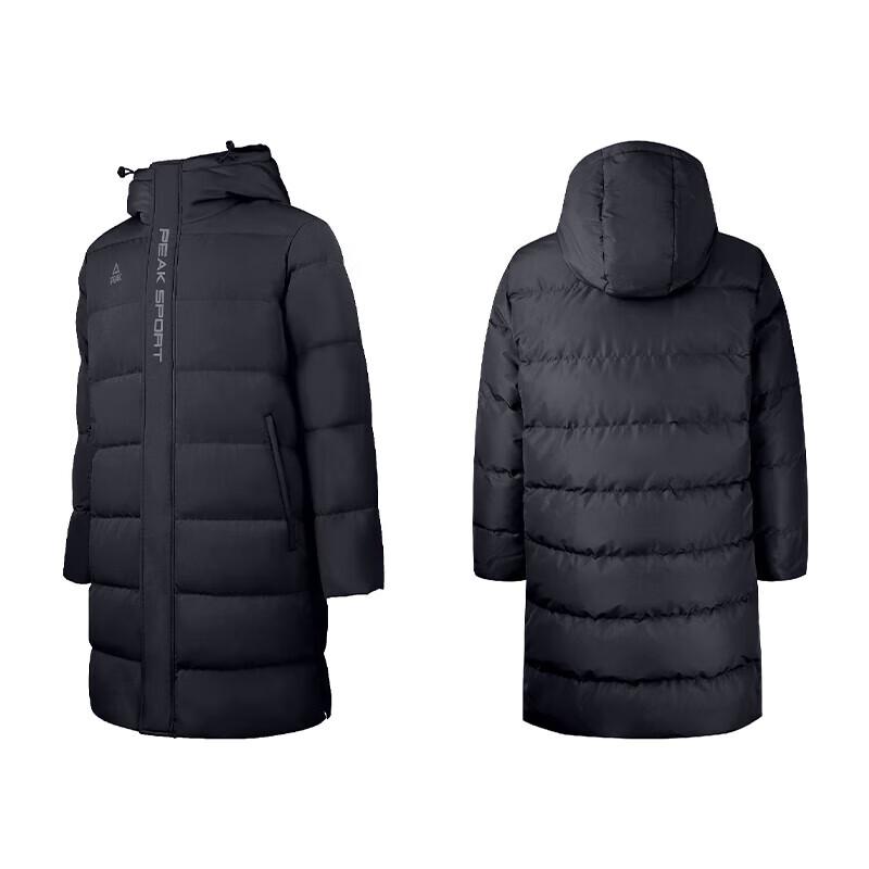 Peak Men s 2024 TF528007 Long Hooded Down Jacket L