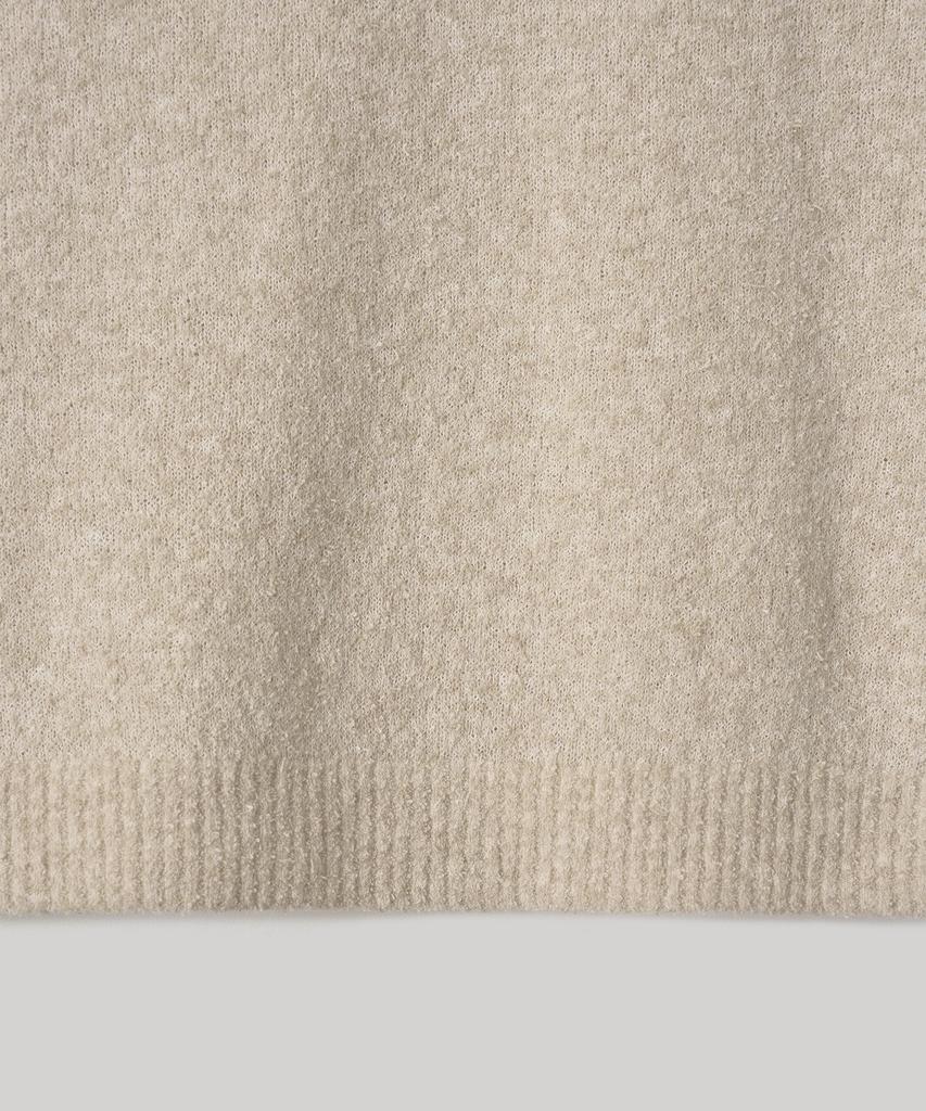 ANOTHER OFFICE WOMEN W. Basque Pullover (Light Beige)