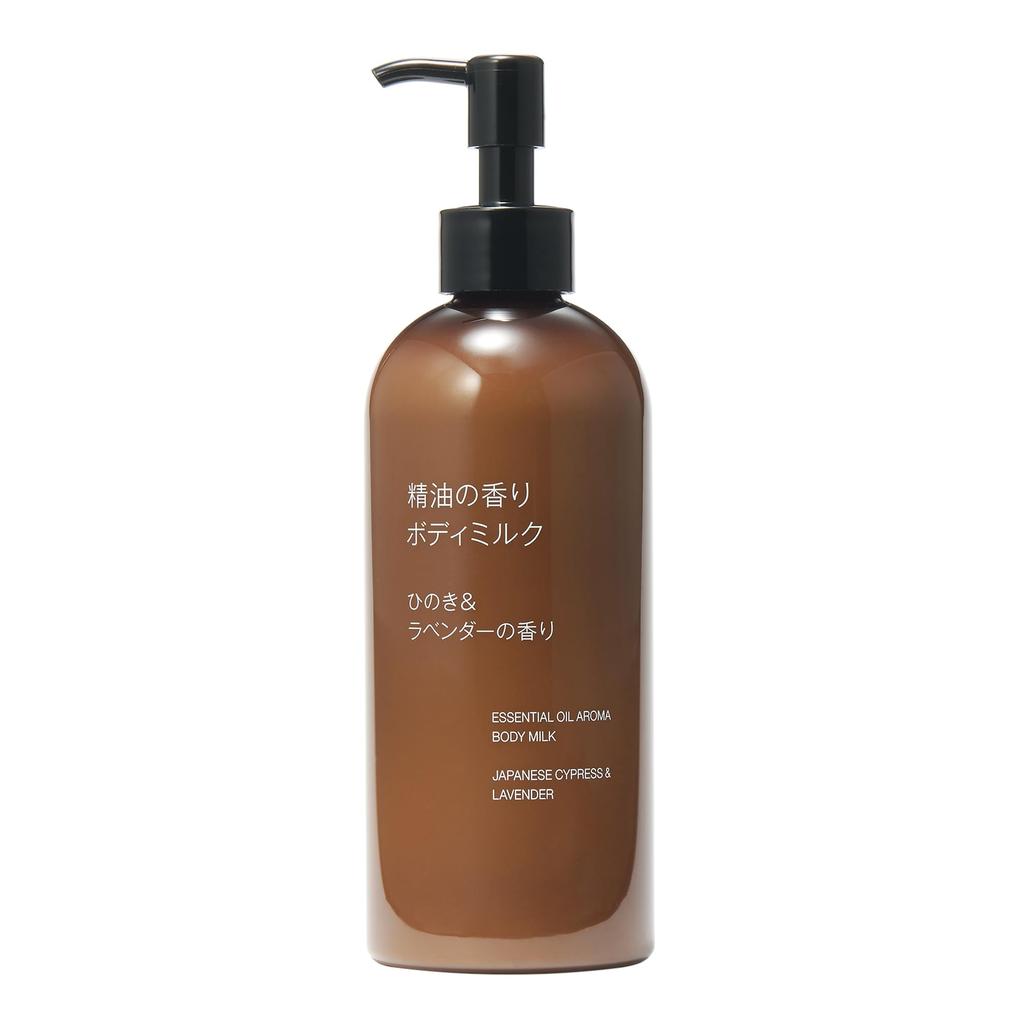 MUJI Huile Essentielle Corps Hinoki Lavande OAR56A4A Lait, & Parfum, 300mL,