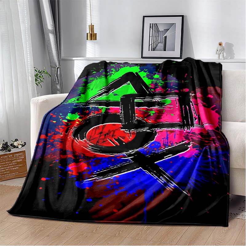 Gaming Flannel Blanket Gamer Gamepad Throw Blanket 3D Print Ultra Soft Home Decor Comfortable Bedding For Sofa Bed Couch Travel