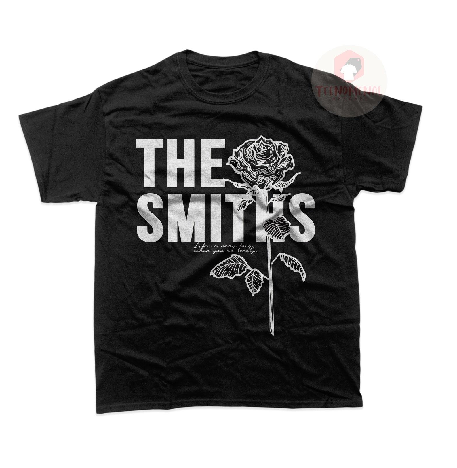 The Smiths Unisex T-Shirt - Music Band Graphic Tee - Rock Music Poster for Gift M