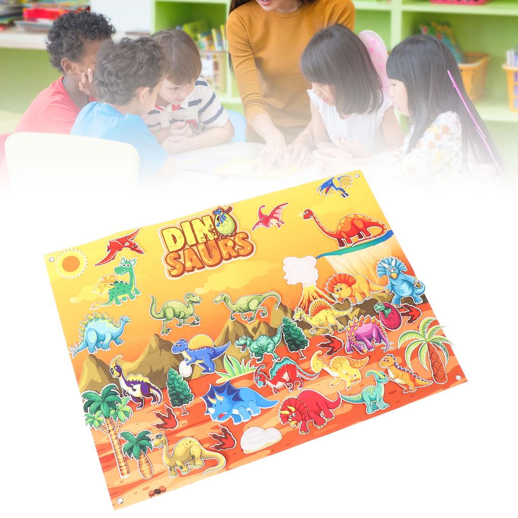 Dinosaur Felt Board Stories Set 37 Felt Pieces Preschool Dinosaurs Classification Storytelling Early