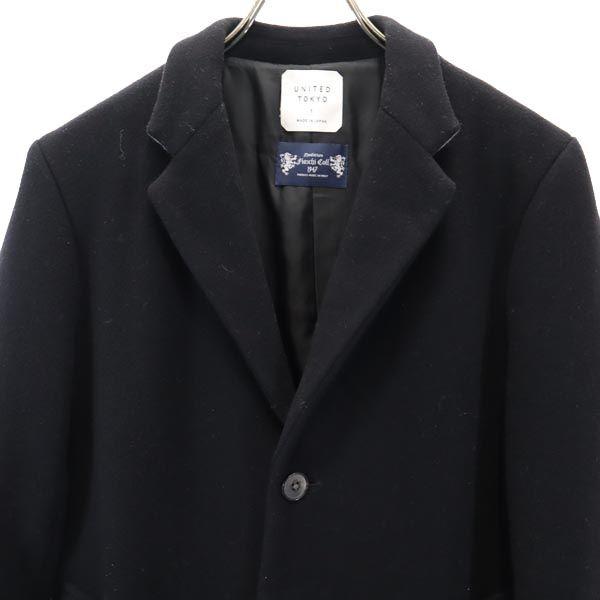 UNITED TOKYO made in Japan Chester coat 1 black Men's Used