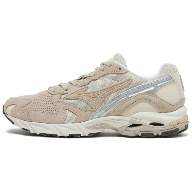 Mizuno Wave Rider 10 Comfortable Versatile Non-Slip Durable Low-Top Running Shoes Unisex Running Shoes Brown D1GA227705