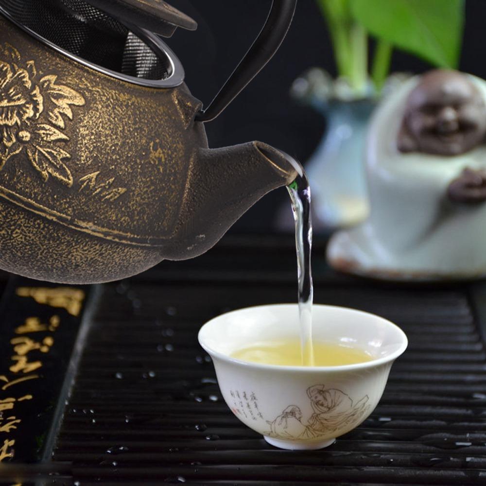 Strainer Included Cast Iron Teapot 800ml Capacity Japanese Tea Pot Tea Pot For Herbal Brews