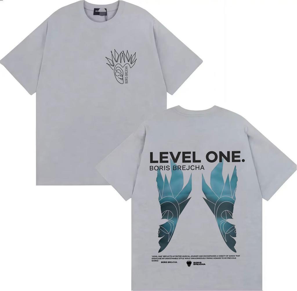 Boris Brejcha Tour Unisexs and Womens Summer Tshirt Hiphop Round Neck Y2K2025 Summer Pure Cotton 100 Printed Tshirt