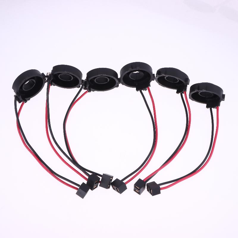 2Pcs Headlight Bases Retainers For Golf 7 Mk7 Mk6 Tiguan Sharan Multivan Touran Scirocco Passat B7 H7 Led Socket Adapters