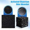 20/40Pcs Filter Core Activated Carbon Odor Absorbing Refills Kitchen Bin Odor Eliminator Easy Replacement Deodorizer