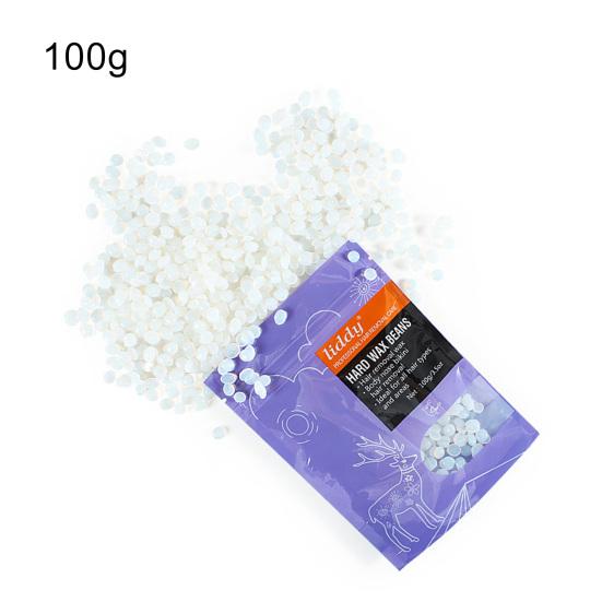 100g/300g/500g Paper-Free Hair Wax Beans Removing Transparent Fragrant Quick Melting Waxing Beans for Unisex