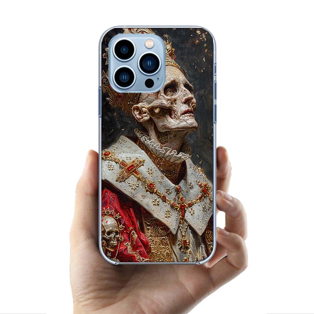 Crown Skeleton Emperor Cases Phone Case For Iphone 17E 16E 17 Air 16 Pro Max 15 Pro 14 Plus 11 13 12 Mini Cover Cases Compatible