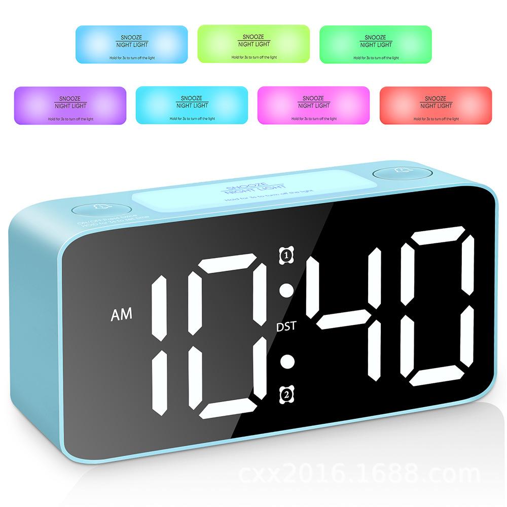 Vibration Alarm Clock 15 Colors Large Sound Large Characters Large Screen Blind Products