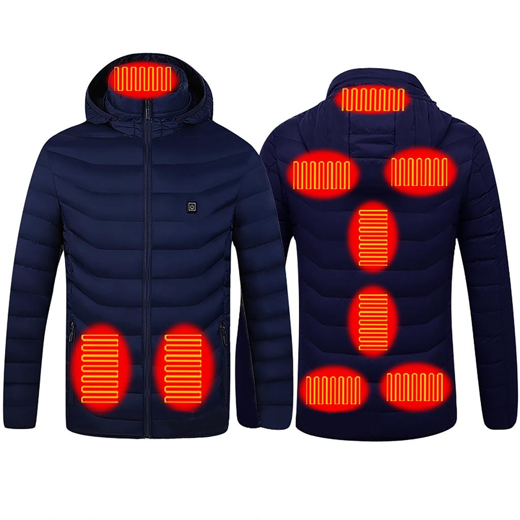 Newly Upgraded  Control 9 Heating Vest Constant Temperature Intelligent Electric Heating Coat