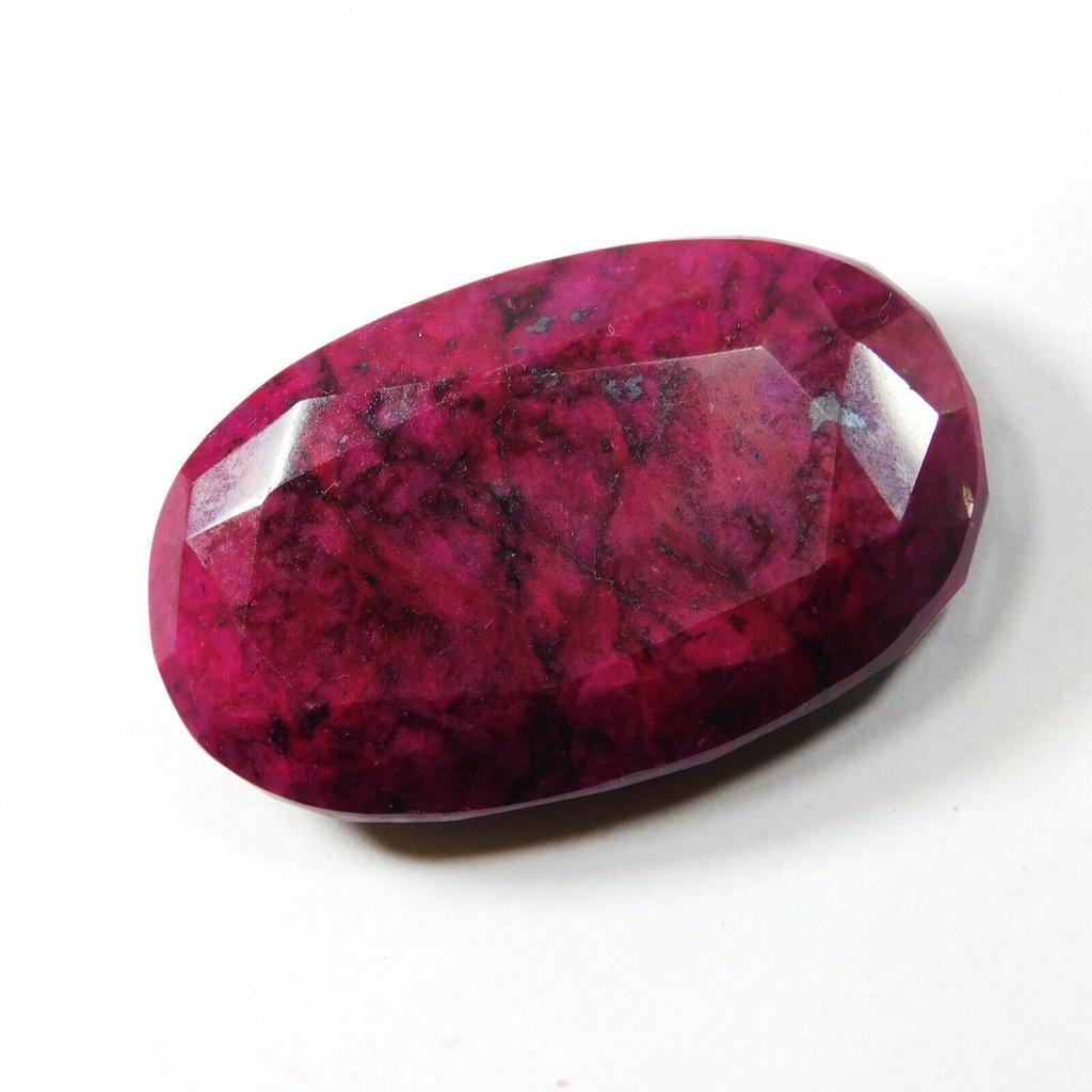 230 Ct Natural Oval African Pigeon Blood Red Ruby Certified Huge Loose Gemstone A-722