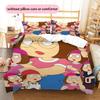 Meg Griffin Pattern Bedding Home Decoration Birthday Gift ( 1 duvet cover + 2 pillowcase, without core),fan merchandise.