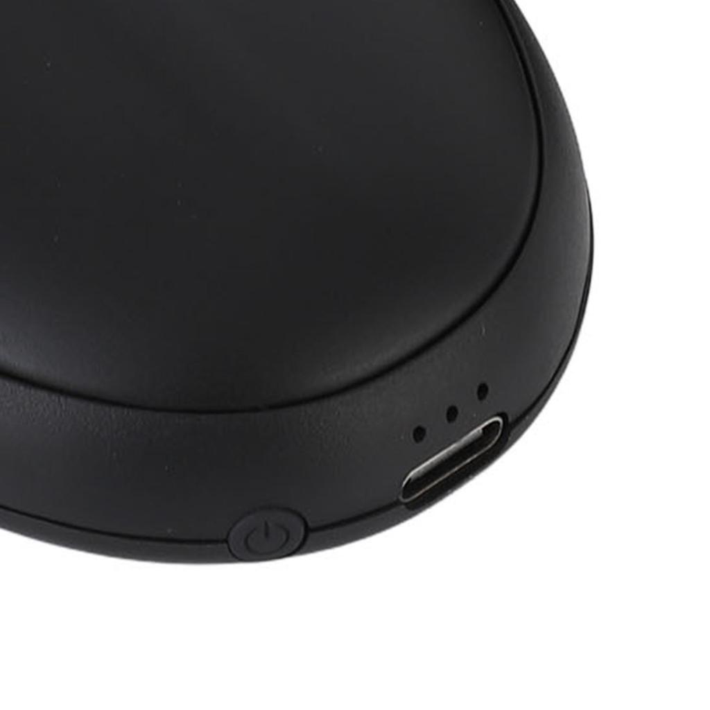 1Pair 2 in 1 Electric Magnetic Hand Warmer USB Rechargeable 6000mAh Portable Pocket Hand Heater with 3 Adjustable Levels