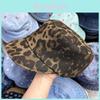 Street Dance Hat With Embroidered Leopard Print Sun Protection For Women Summer