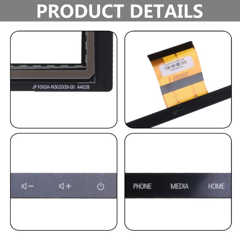 Display Touching Screen Digitizer Assembly For Radio 8740A042 8740A100 8740A101 8740A103
