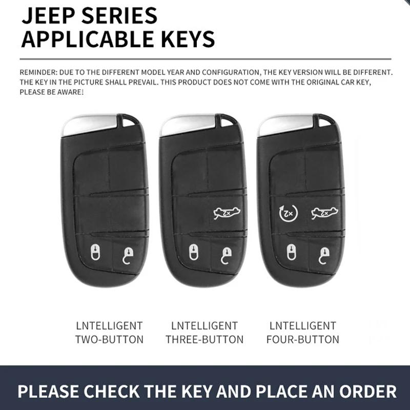 Für Jeep Weiche TPU Auto Schlüsselhülle Abdeckung Schutzhülle Für Jeep Grand Cherokee WK2 KL Wrangler JK Renegade Commander Compass Ac