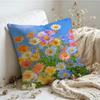 Cushion Cover  Linen  SkinFriendly Soft Decorative Case For Sofa Home Decor Fashion Daisy Pillow Cover