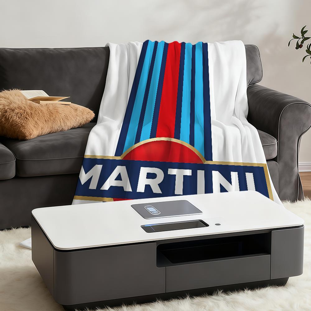 Car Cool Fashion R-Racing M-MartiniSES-ES Blanket Throw Super Cosy Plush Living Room Sofa Couch Childish Birthday Gifts
