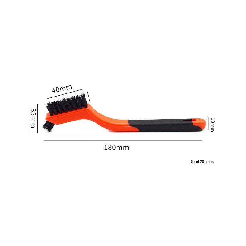 3pc Double-Headed Cleaning Brush Set: Stainless Steel & Copper Wire for Rust Removal, Antique Cleaning, and Crevice Detailing.