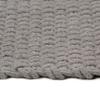 VidaXL Rectangular Rug Grey 160x230 Cm Cotton 345122