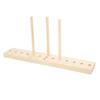 Bow Maker Multi Size Adjustable Scale Design Wooden Bow Making Kit with Wooden Board Sticks for