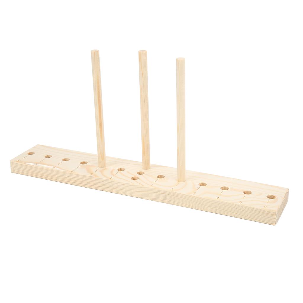 Bow Maker Multi Size Adjustable Scale Design Wooden Bow Making Kit with Wooden Board Sticks for