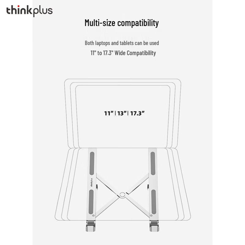 ThinkPad XT6 Portable Aluminum Laptop Stand with Cooling