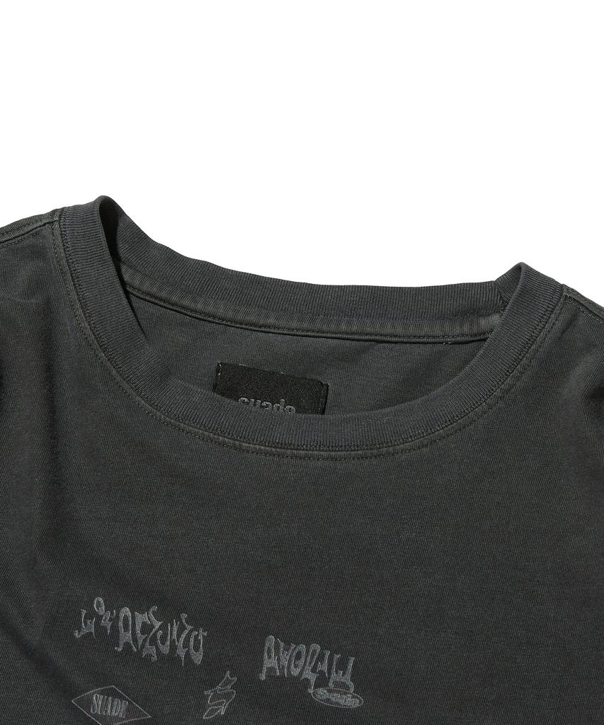 Seuweideu Mixed Logo Long Sleeve [Pigment Black]