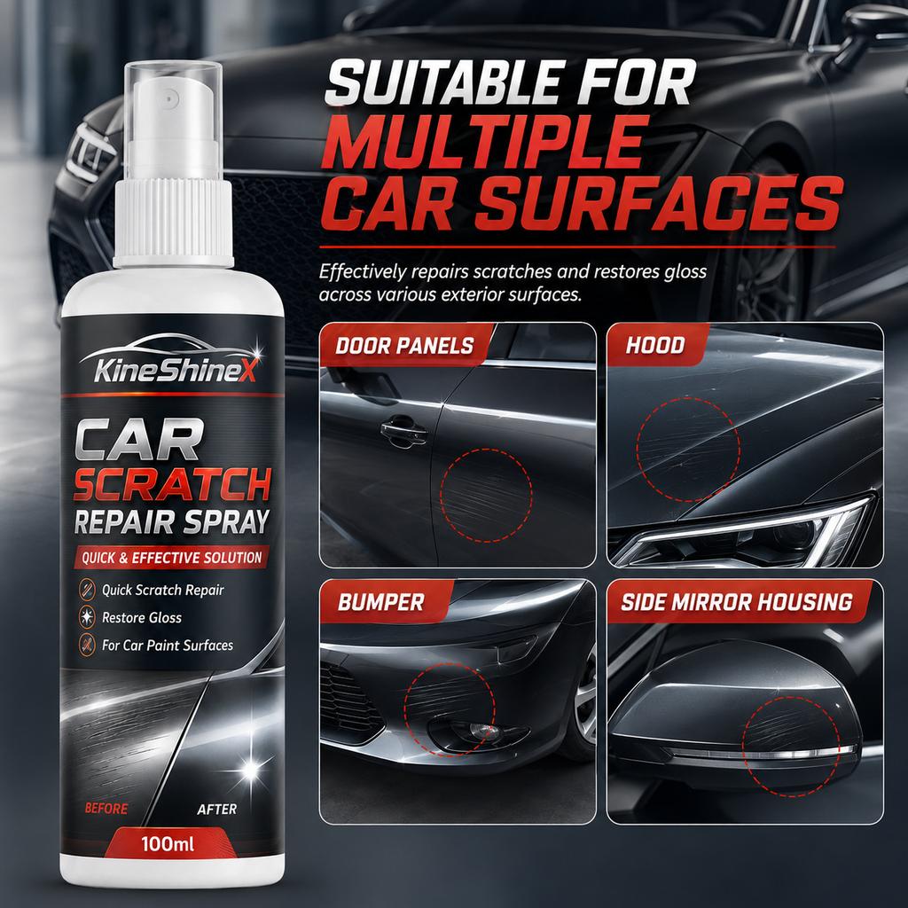 100ml Car Scratch Repair Spray, Paint Scratch Maintenance Repair Paint Polishing Seamless Repair