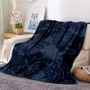 1pc Hibiscus Pattern Blanket Warm, Cozy, And Soft, Suitable for Sofas, Beds, Cars, And Office Use.Perfect for Camping And Travel, Making It a Great Gi