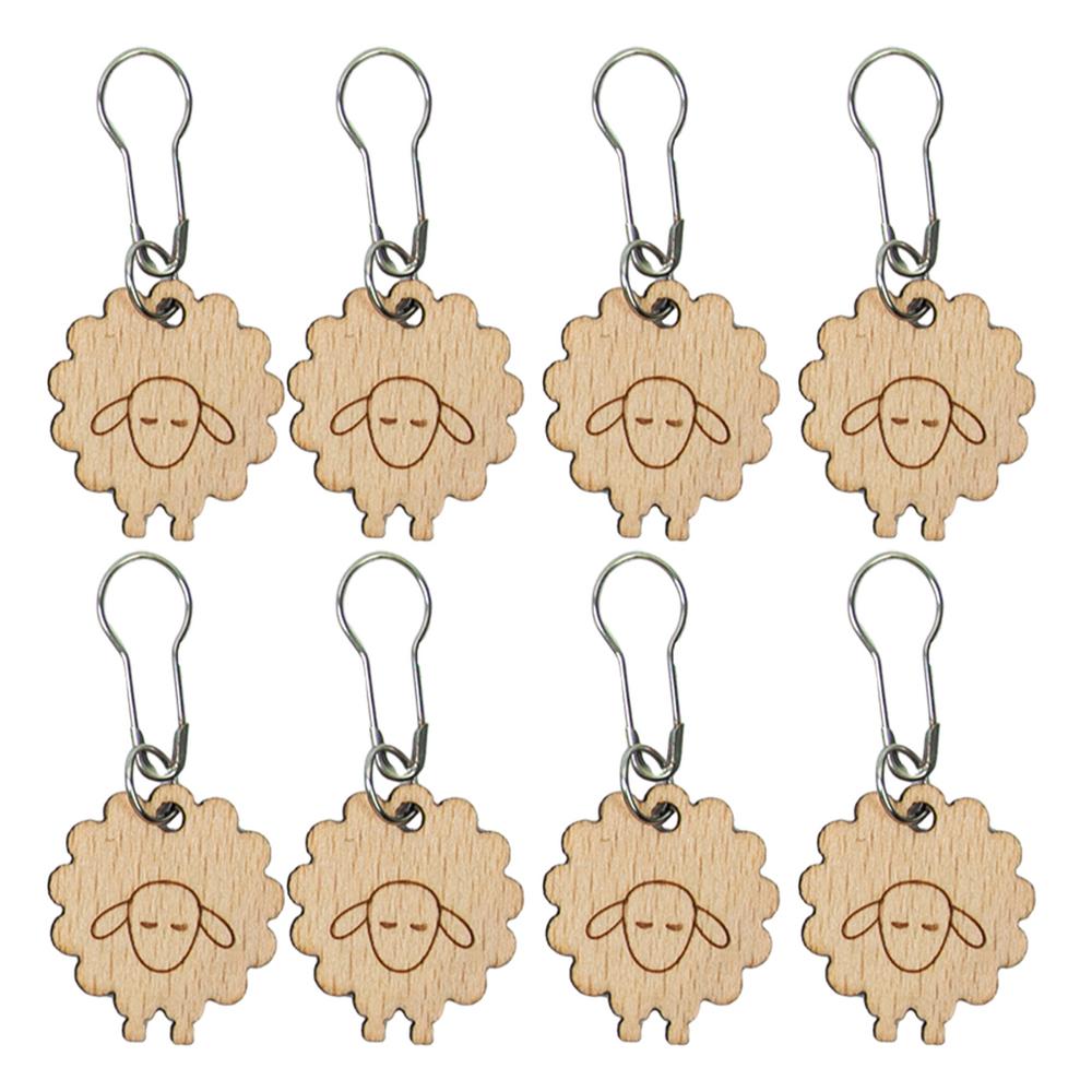 

Locking Stitches Markers For Knitting And Crocheting Removable Sheep Shape Stitches Markers Wood Knitting Stitches Markers