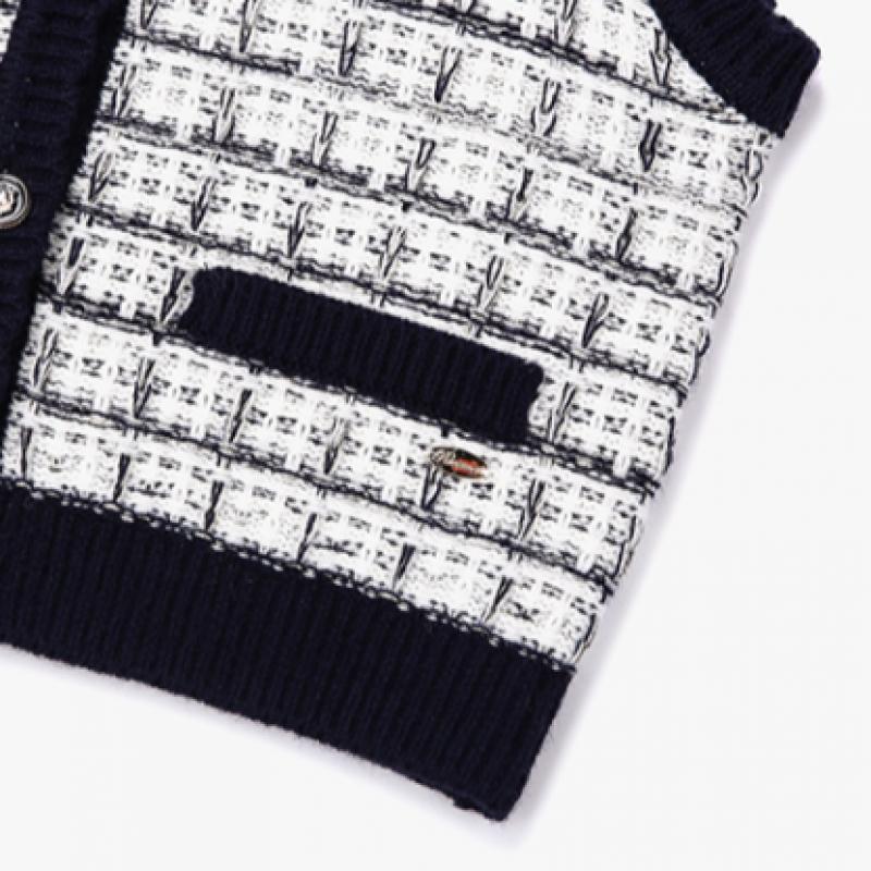 Vestă tricotată din tweed [renoma Kids] R2411k406 11 