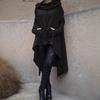 Plain Long Sleeve Hoodie Sweatshirt With Midlength Design For Women Winter