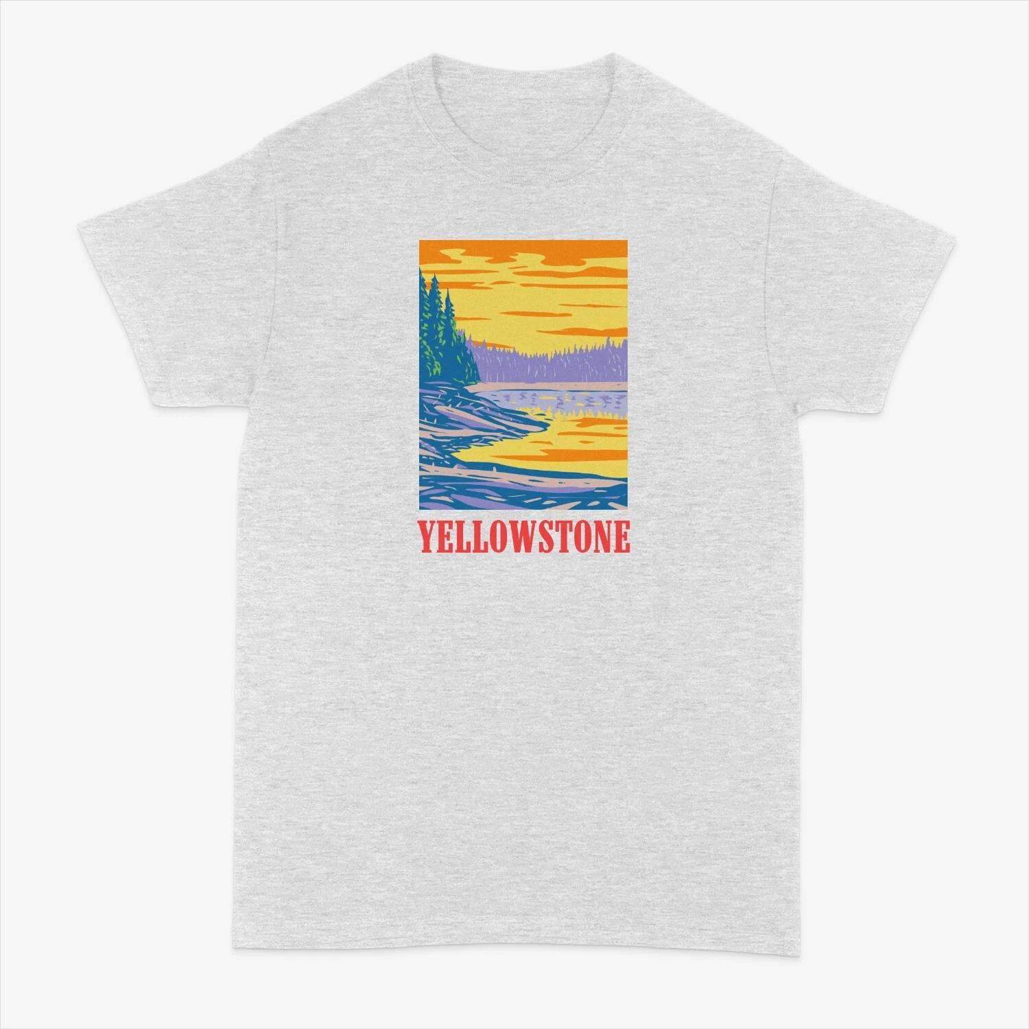 Yellowstone Tshirt, Ribbon Lake , Outdoors M