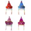Mongolian Hat for Adult Children Ethnic Mongolian Dance Costume Hat for Performances Stage Props Head Accessories