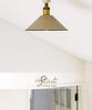 Ampoule Ceiling Light E17 Stylish Lighting Fixture Ceiling Lighting Indirect Lighting Bulb Sold Separately Gray Vintage Gray Padista 1C 1-Light