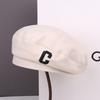 Spring and Autumn Fashion Show Face Small Beret Children Casual Big Head Circumference Painter Hat Women Newsboy Hat