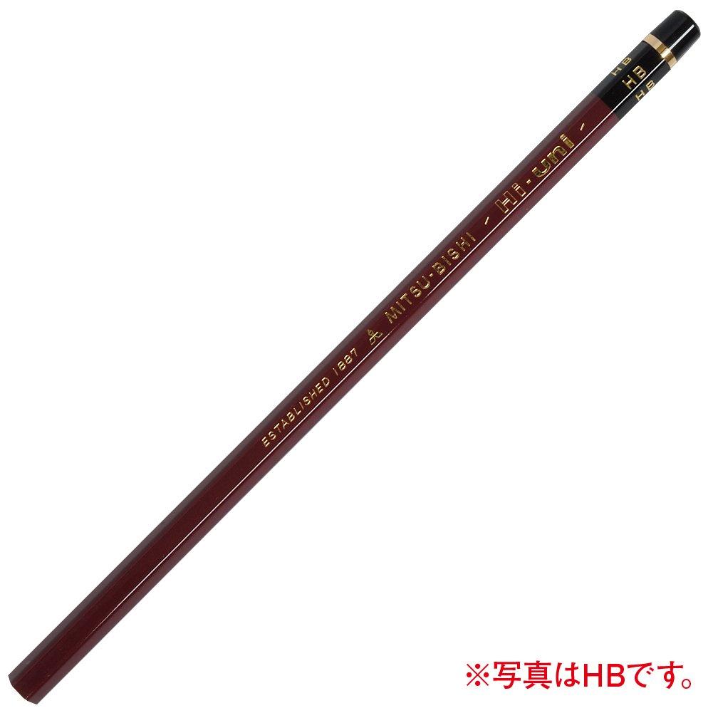 Mitsubishi Bleistift Hi-Uni 2B - Premium Graphitstifte (1 Dutzend)