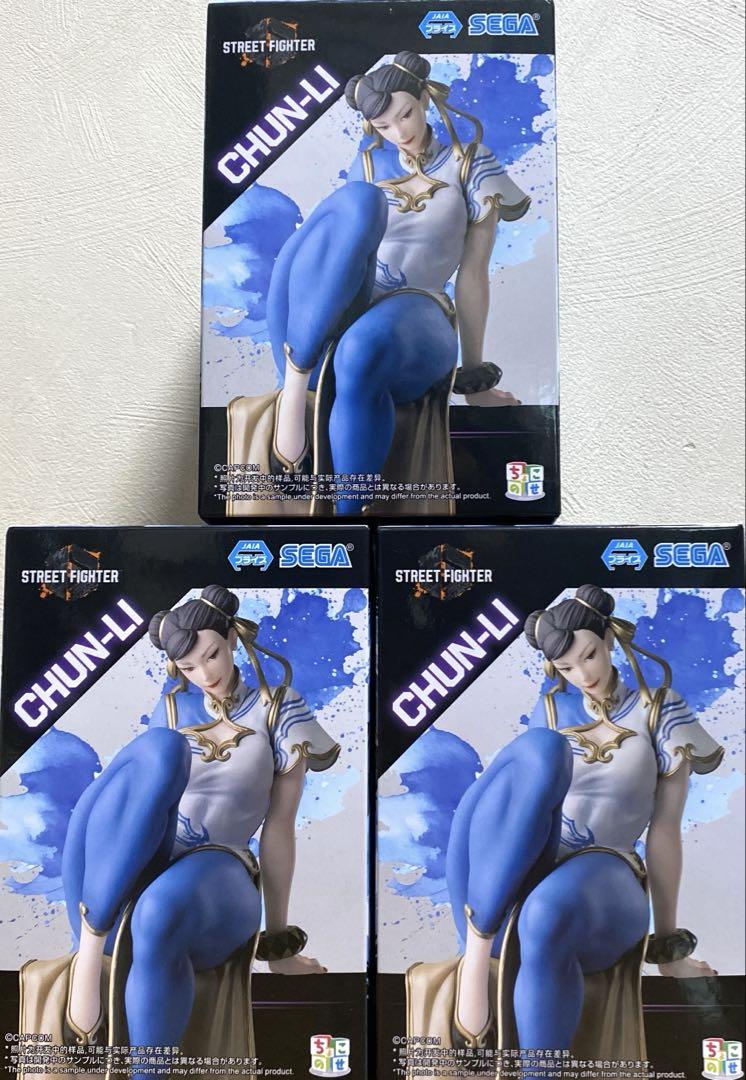 

[USED] Street Fighter 6 Choconose Premium Figure Chun-Li Set of 3